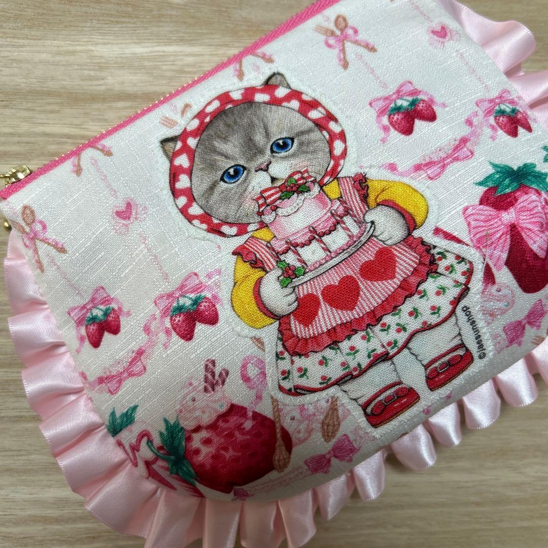 ハンドメイド　ころりんミニポーチ　コヤンイサムチョン♡ケーキルミちゃん♡