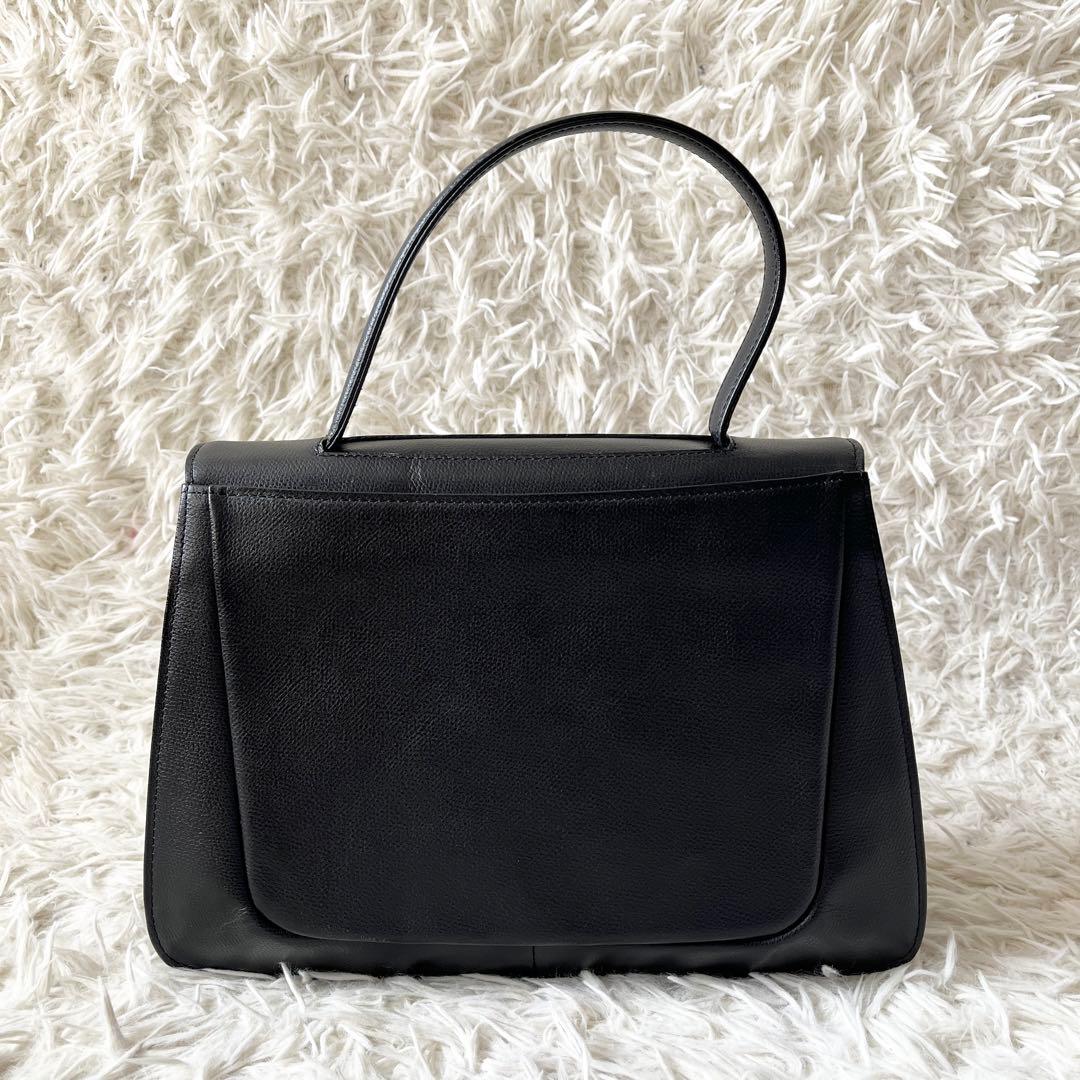 未使用級✨GIVENCHY ジバンシー　ハンドバッグ　冠婚葬祭　ブラック　レザー