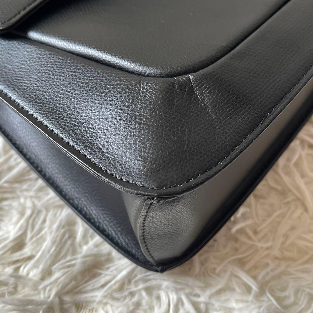 未使用級✨GIVENCHY ジバンシー　ハンドバッグ　冠婚葬祭　ブラック　レザー