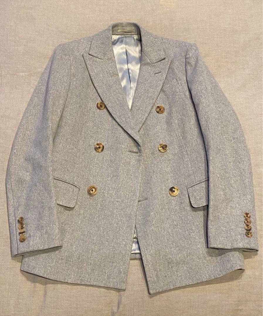 ほぼ新品！SCYE BASICS サイベーシック6Bダブルブレザー