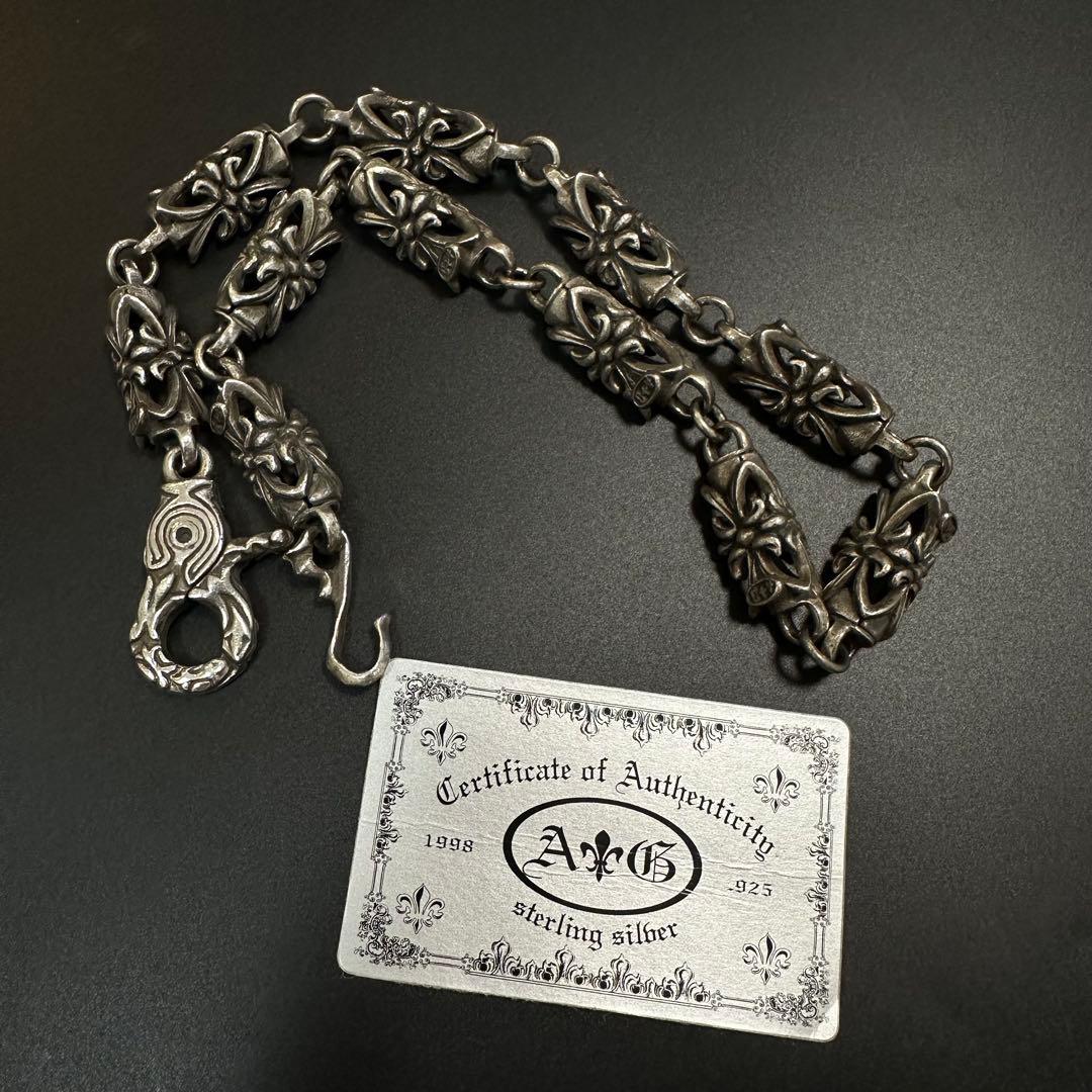 A&G シルバー　ウォレットチェーン