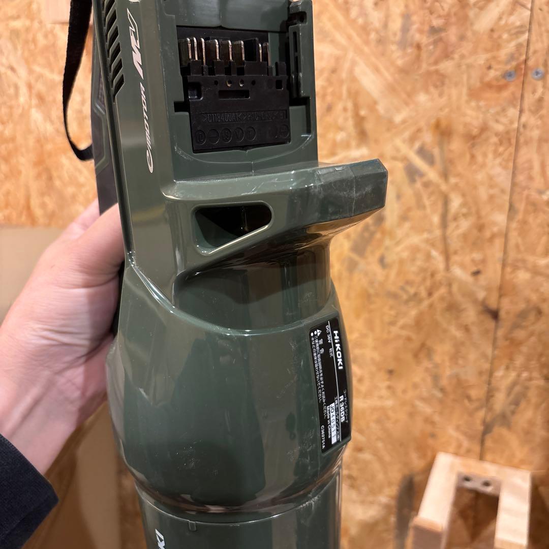 HiKOKI ハンディクリーナー 本体 グリーン