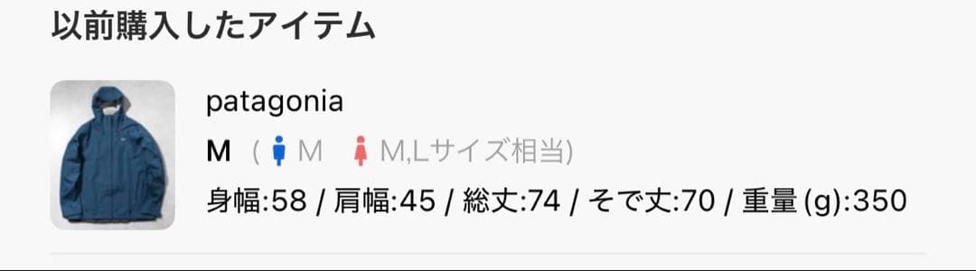 そ*ま様 新品タグ付き　Patagonia トレントシェル3L ジャケット