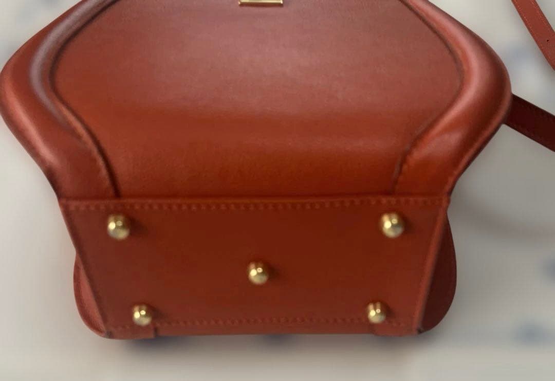 エトロ ETRO オレンジ　ハンドバッグ ショルダーバッグ