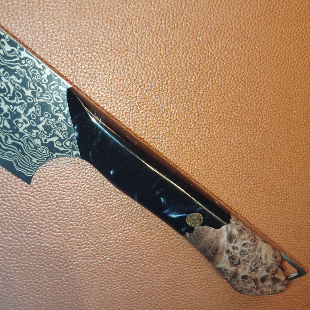 【新作】プレゼント付き　67層 ダマスカス鋼 牛刀 シェフナイフ VG10