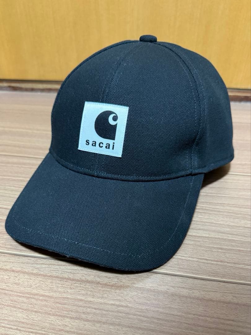 sacai × Carhartt WIP Duck Cap ブラック 美品