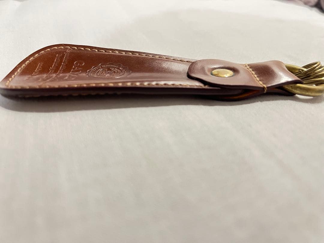 GANZO シューホーンキーホルダー　ナチュラル