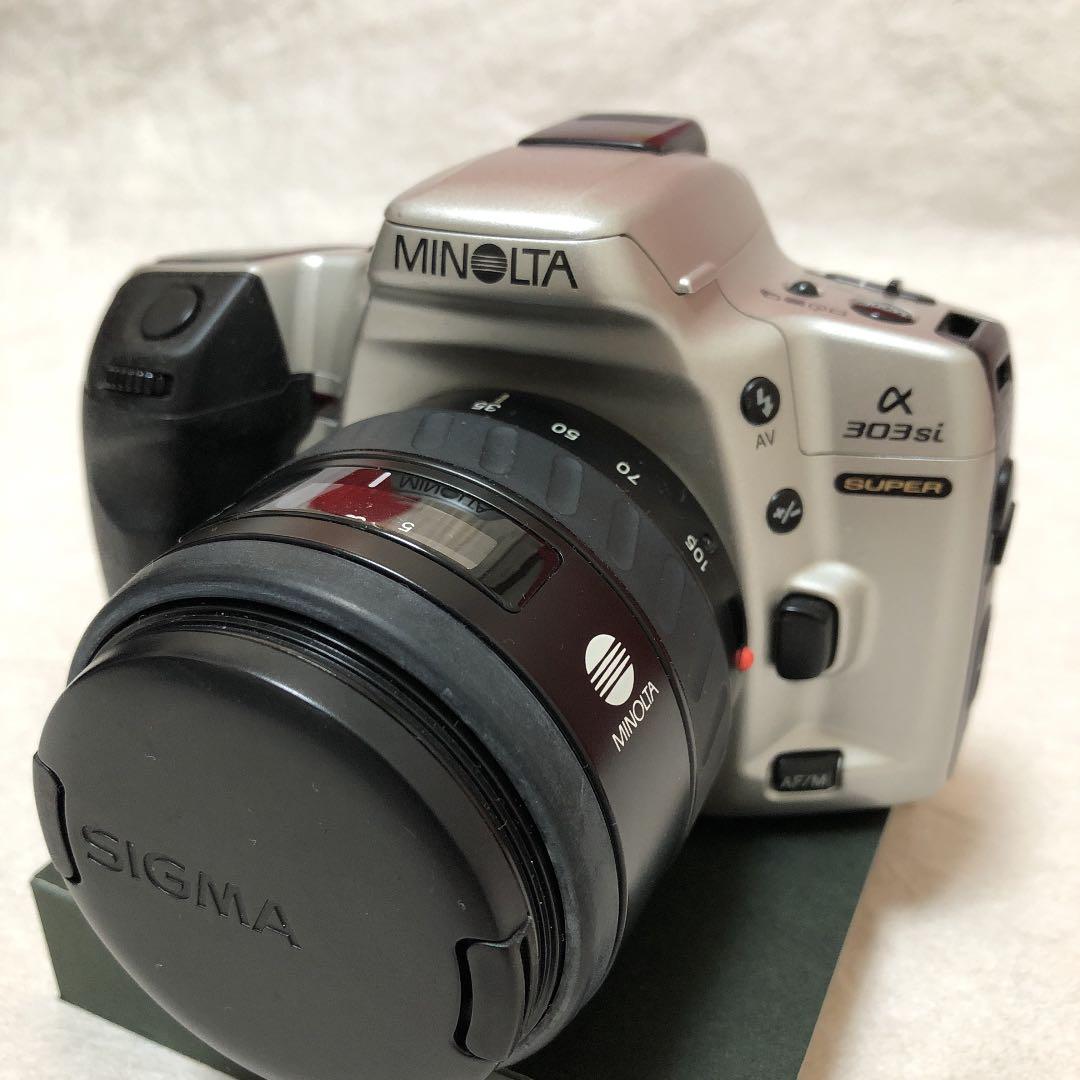 MINOLTA α303si super ミノルタα303si フィルム一眼レフ