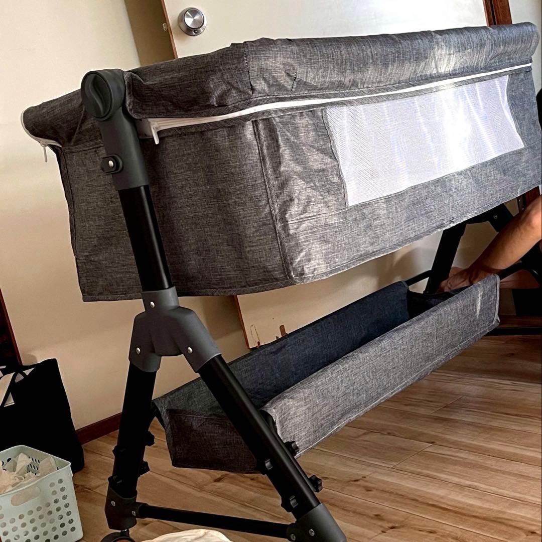 〝美品〟ゆりかご　ベビーベッド