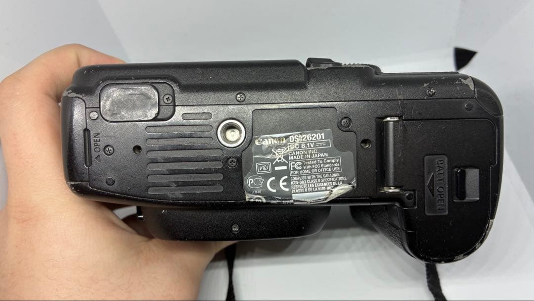 【ジャンク】 Canon EOS 5D Mark II バッテリーセット