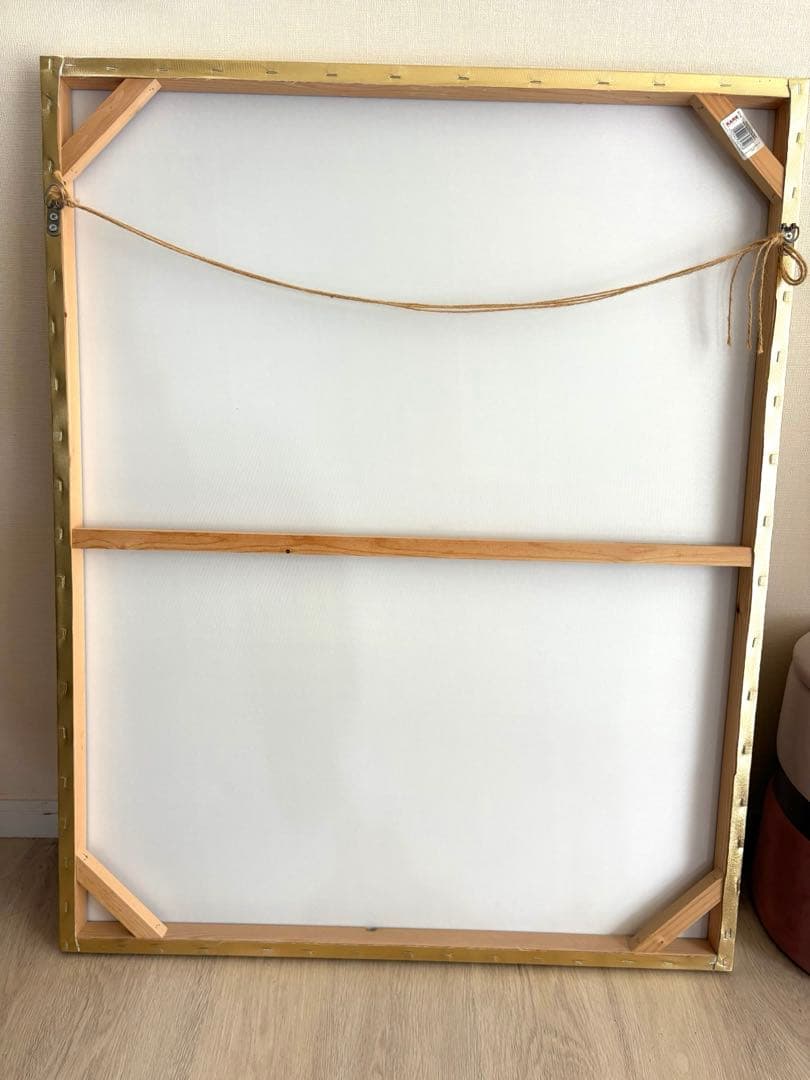 フラワーボート ゴールドピンク 100x80cm タッチドピクチャー