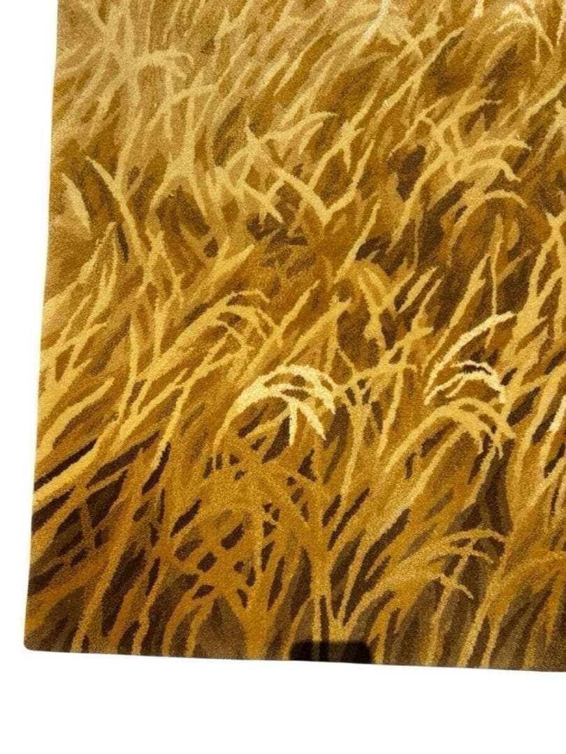 美品 山形緞通 ken okuyama INAHO サイズ 70×100