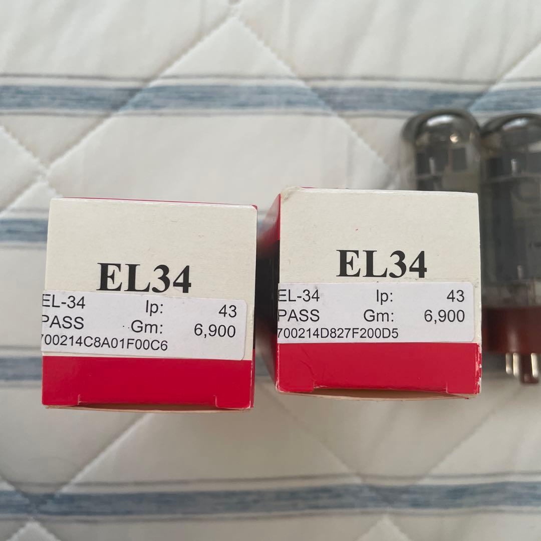 Svetlana EL34 真空管 マッチドペア