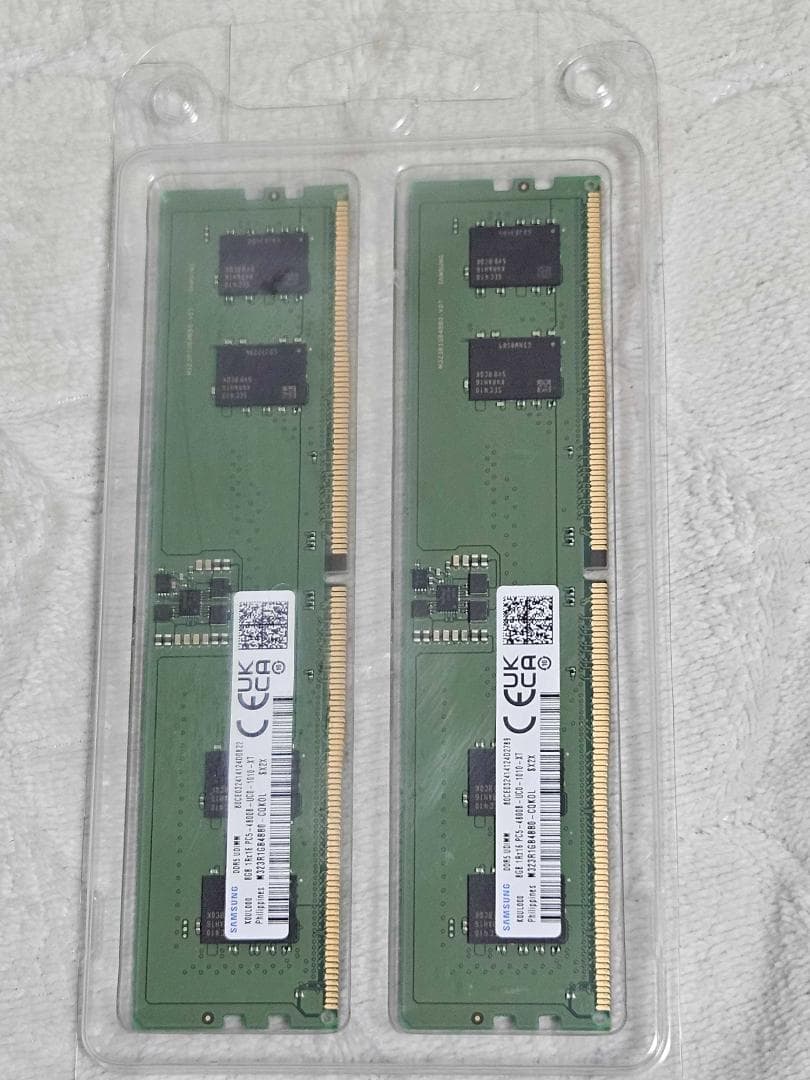 メモリー Samsung DDR5 UDIMM 8GB PC5-4800B