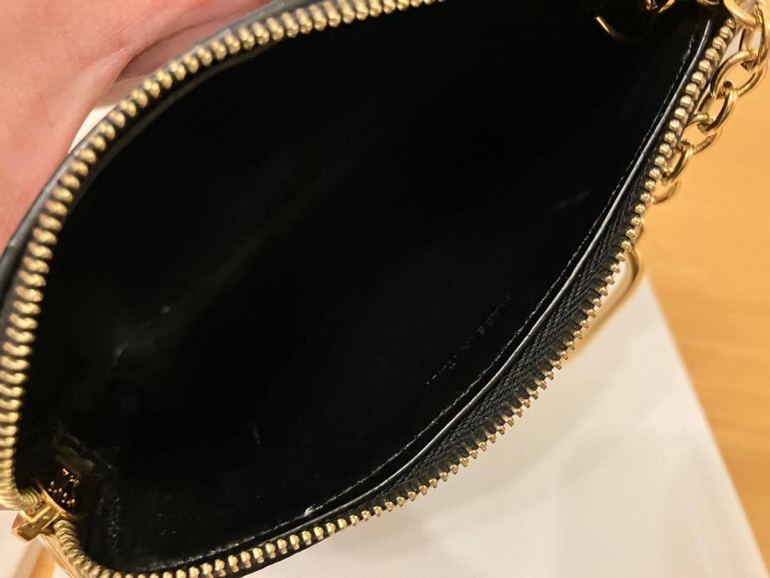 【正規品】値下げ　CELINE ブラックレザー ケース