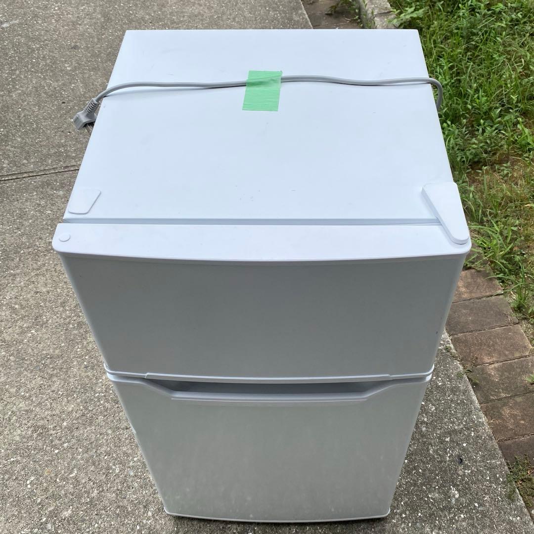 YAMAZEN 冷凍冷蔵庫 YFR-D91 22年製 へこみあり 動作確認済み