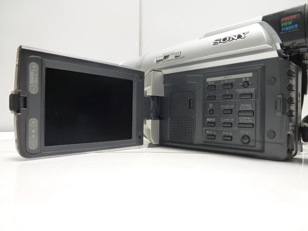 希少　動作品　SONY ソニービデオカメラ　 DCR-TRV620　8mmテープ