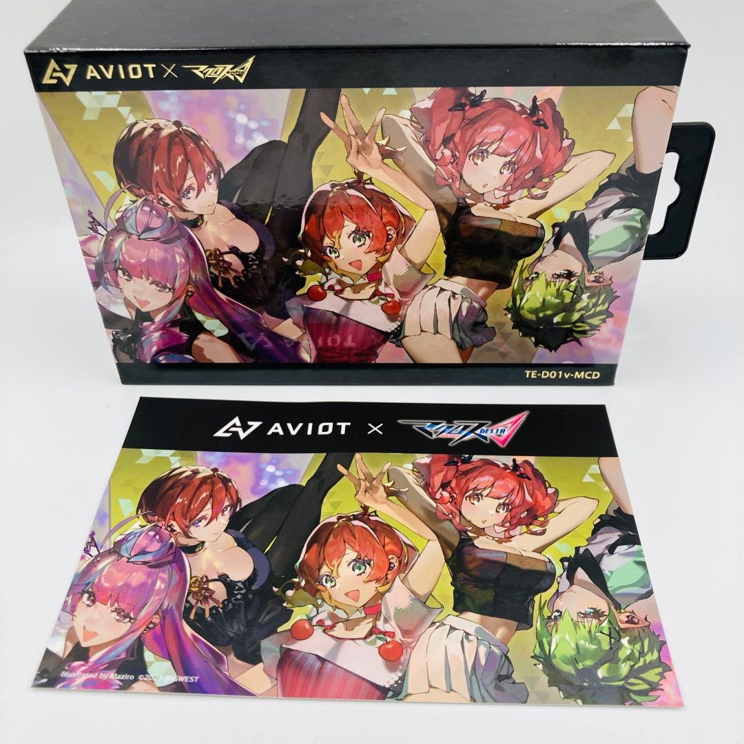 【未使用級】マクロス ワルキューレ イヤホン AVIOT TE-D01v-MCD