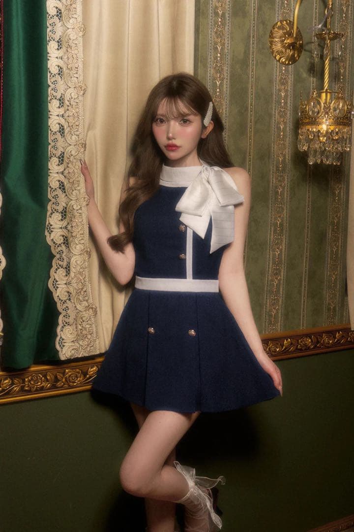 BELEAR MIMI アメスリツイードミニワンピース