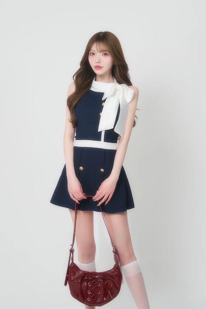 BELEAR MIMI アメスリツイードミニワンピース