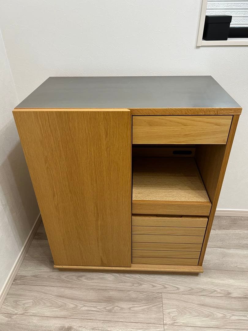 【Mさま専用】unico SOLK キッチンカウンターW800