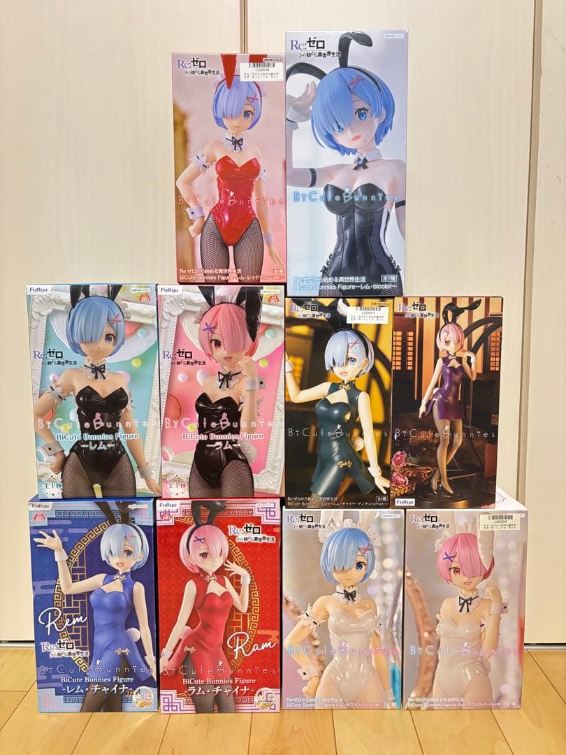 Re:ゼロから始める異世界生活 Bicute Bunnies 10体セット！