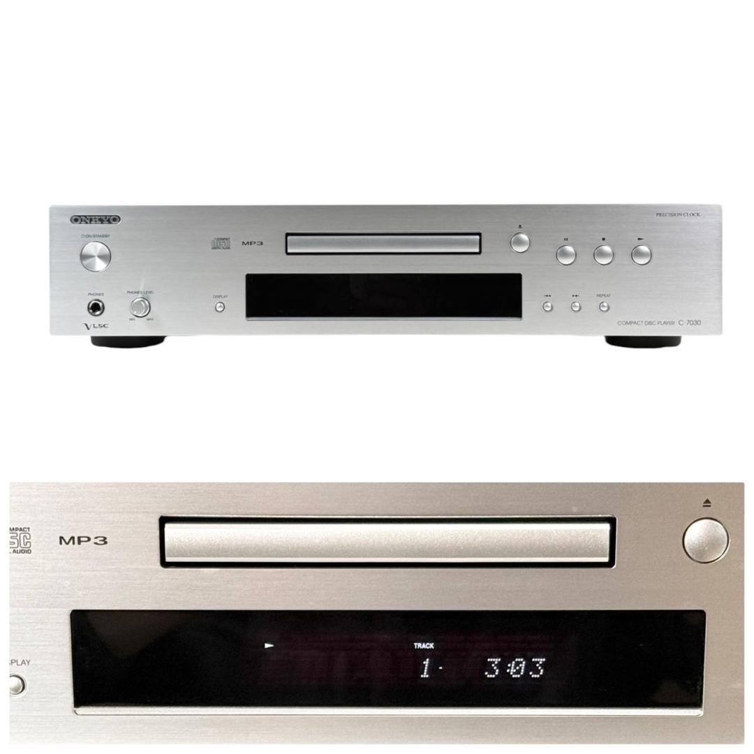◆2022年製・優良美品◆ONKYO CDプレーヤー C-7030(S)