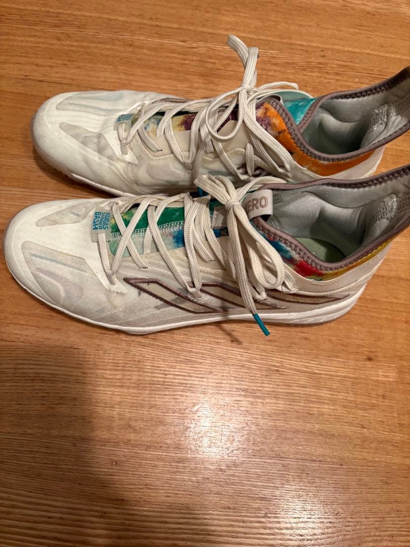 は*ち様 美品☆アディゼロ アフターバーナー 9 NWV ターフ ⚾野球スパイク