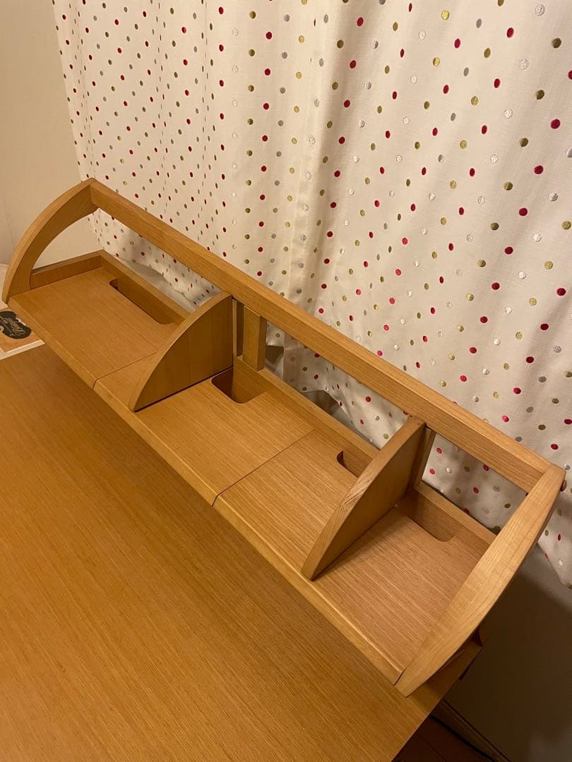 カリモク　学習机　本棚② 学習机3点セット