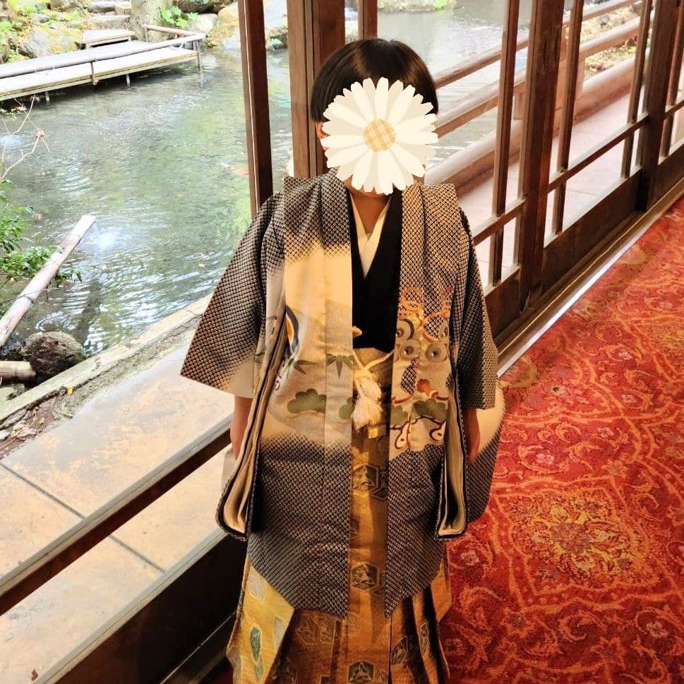 七五三 袴 フルセット 兜柄 5歳 男の子