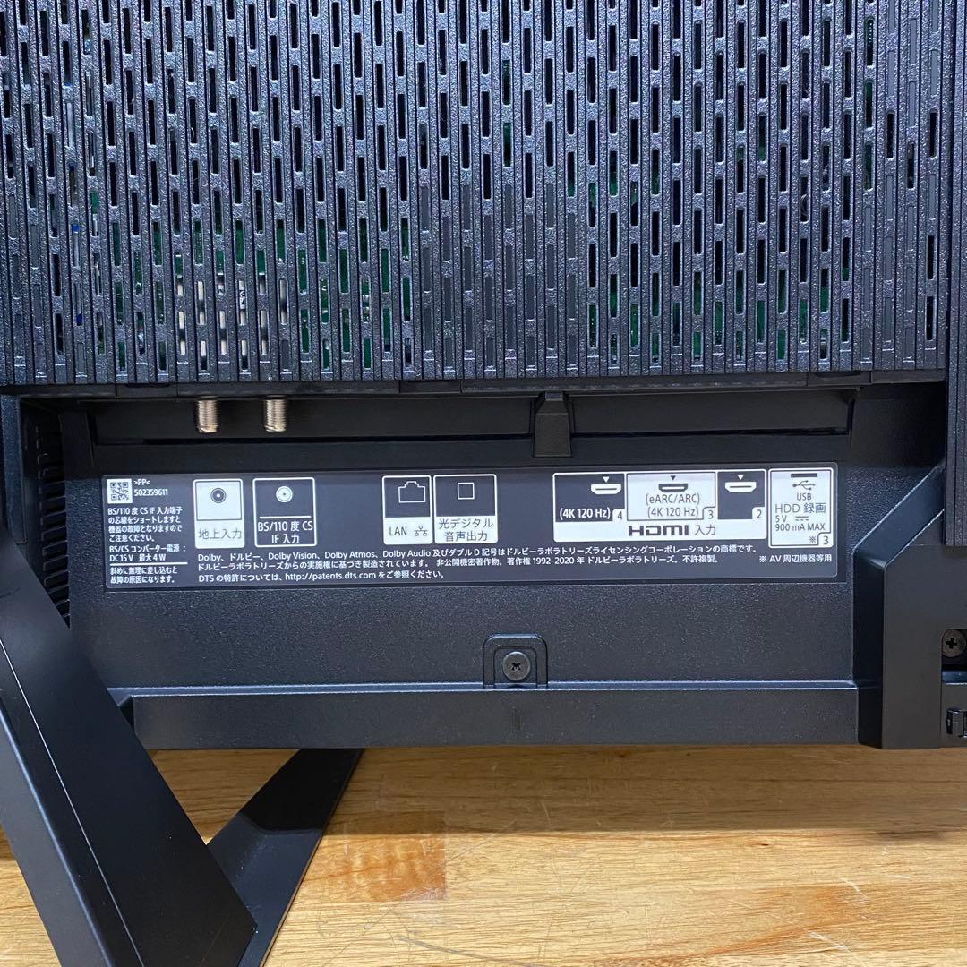 SONY 55V型 4K 有機ELテレビ BRAVIA XRJ-55A90J