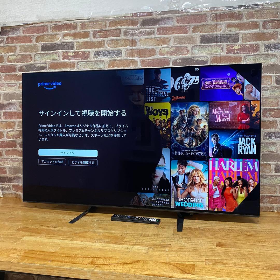 SONY 55V型 4K 有機ELテレビ BRAVIA XRJ-55A90J