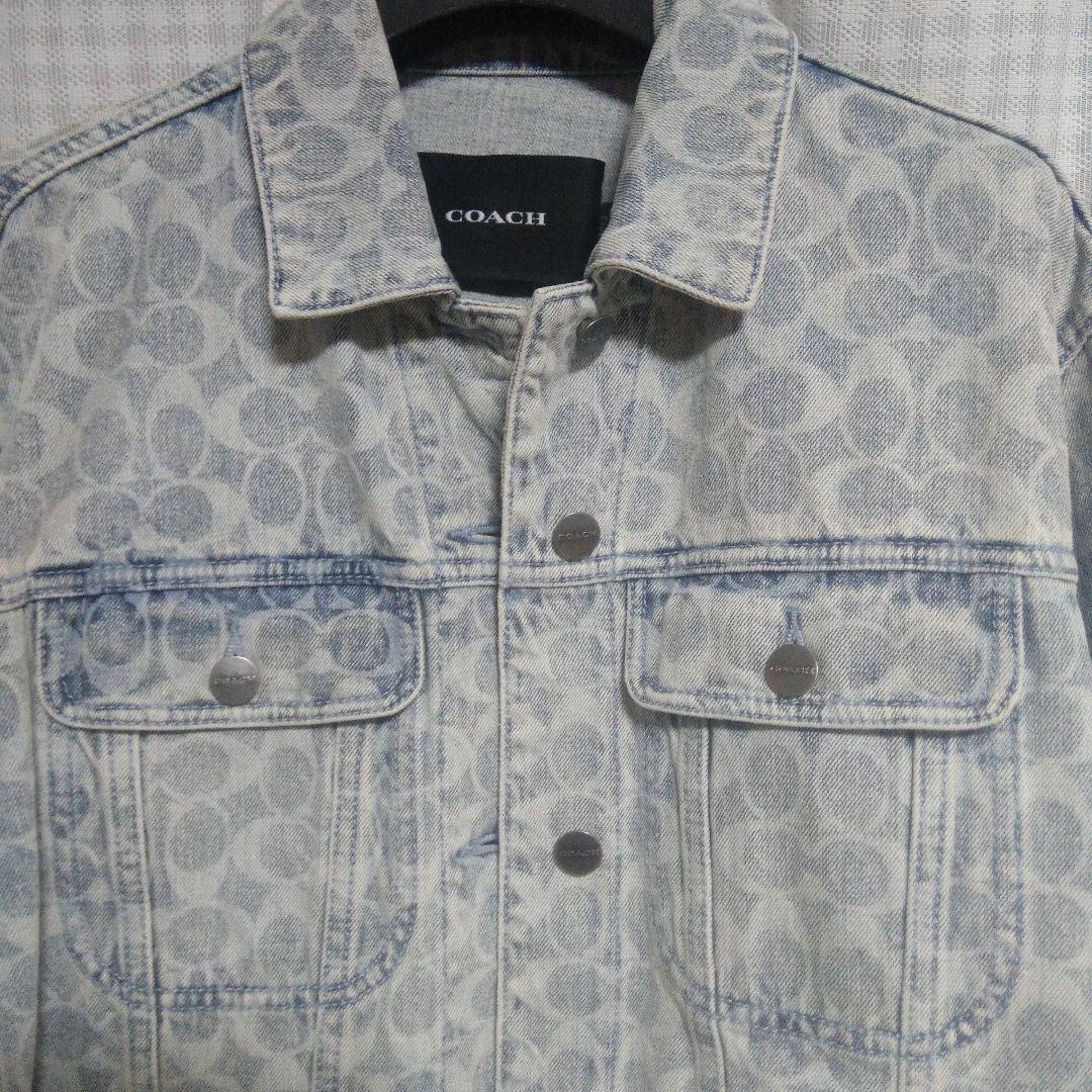COACH デニムジャケット ライトブルー本日特価24500円です