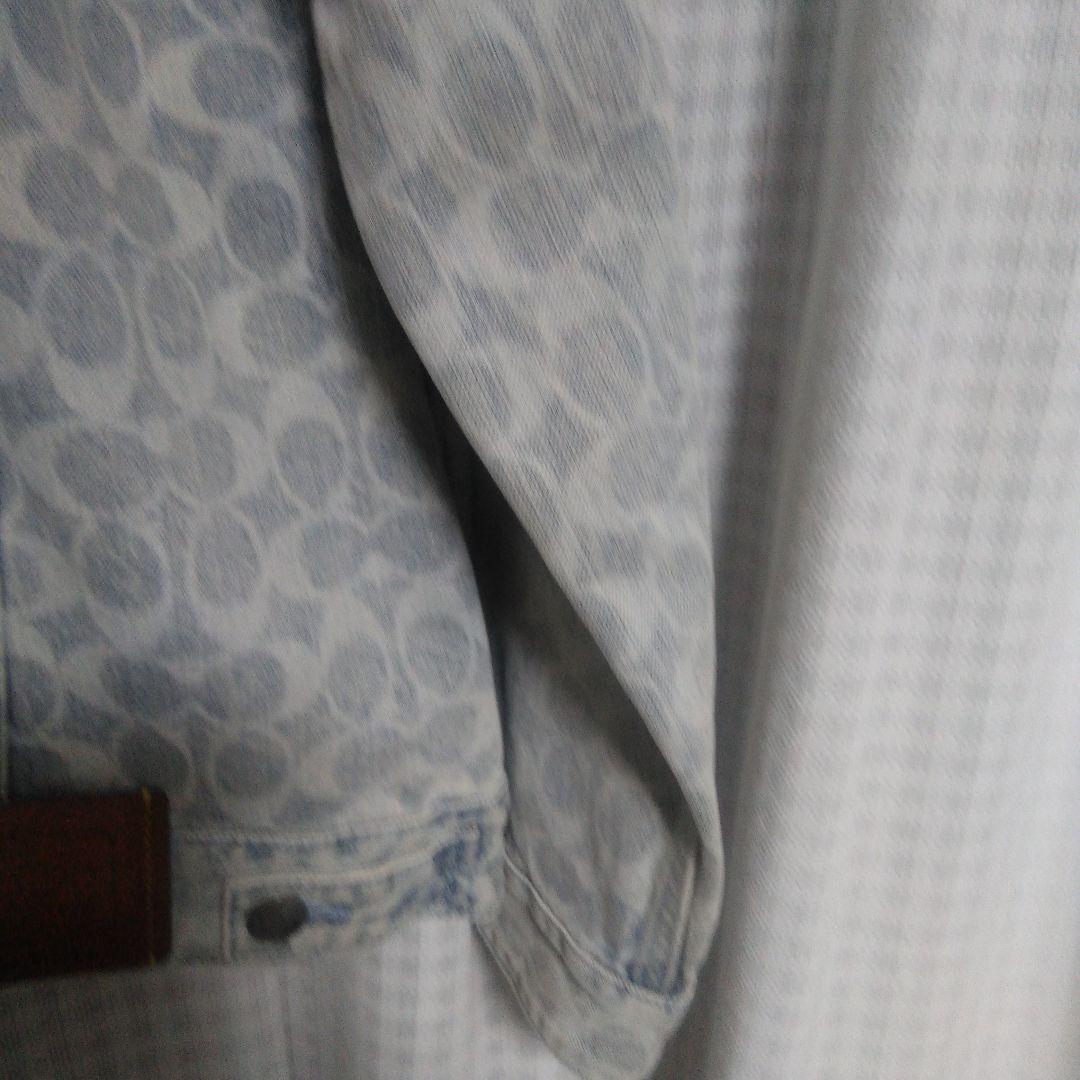 COACH デニムジャケット ライトブルー本日特価24500円です