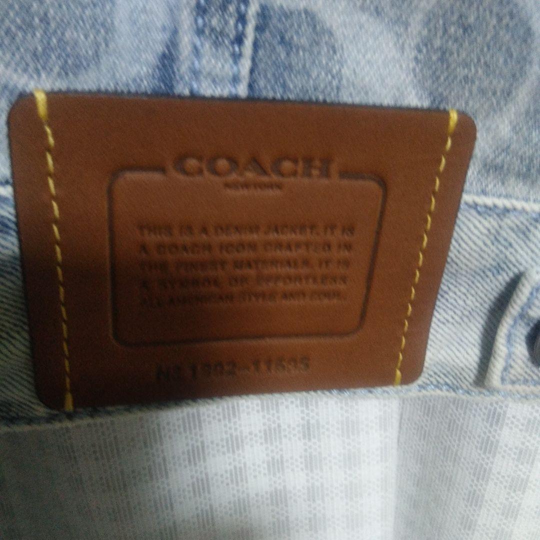 COACH デニムジャケット ライトブルー本日特価24500円です