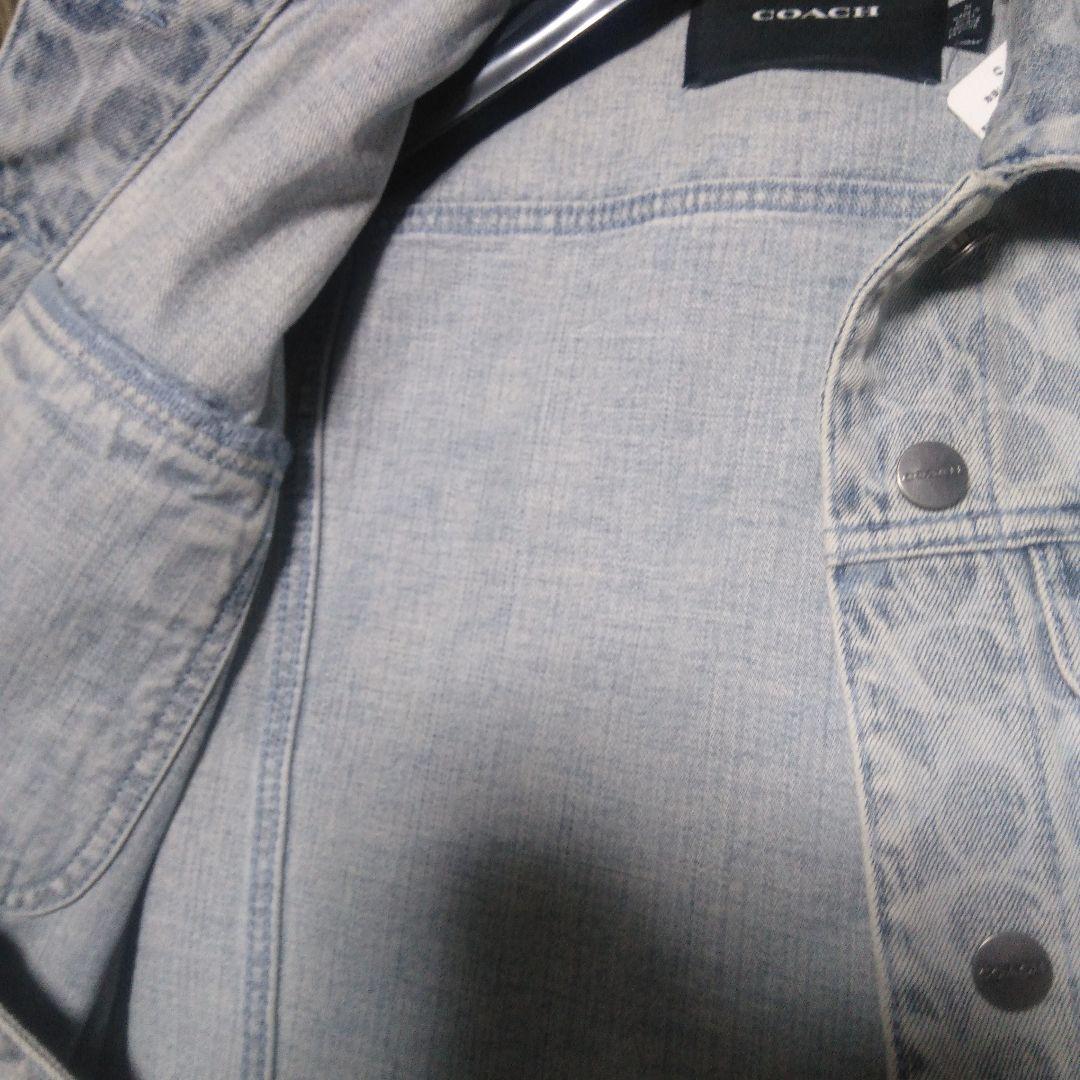 COACH デニムジャケット ライトブルー本日特価24500円です