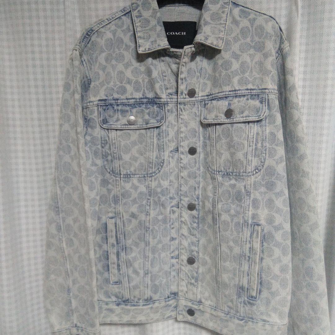 COACH デニムジャケット ライトブルー本日特価24500円です