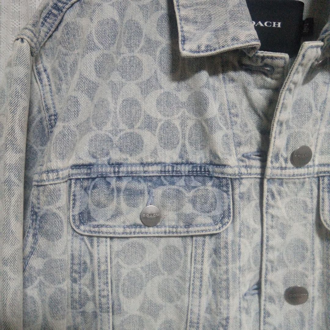 COACH デニムジャケット ライトブルー本日特価24500円です