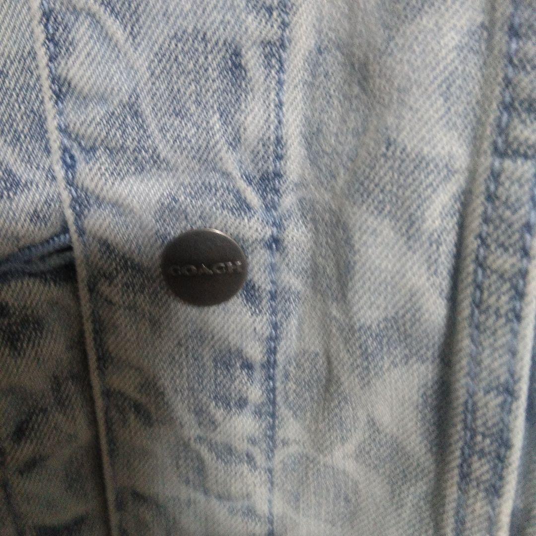 COACH デニムジャケット ライトブルー本日特価24500円です