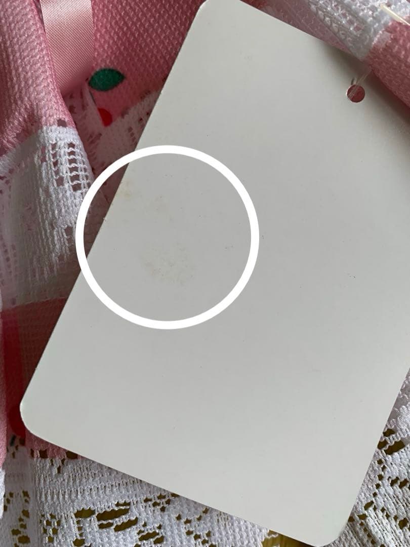 サンリオ　ハローキティ　レースのれんレトロ