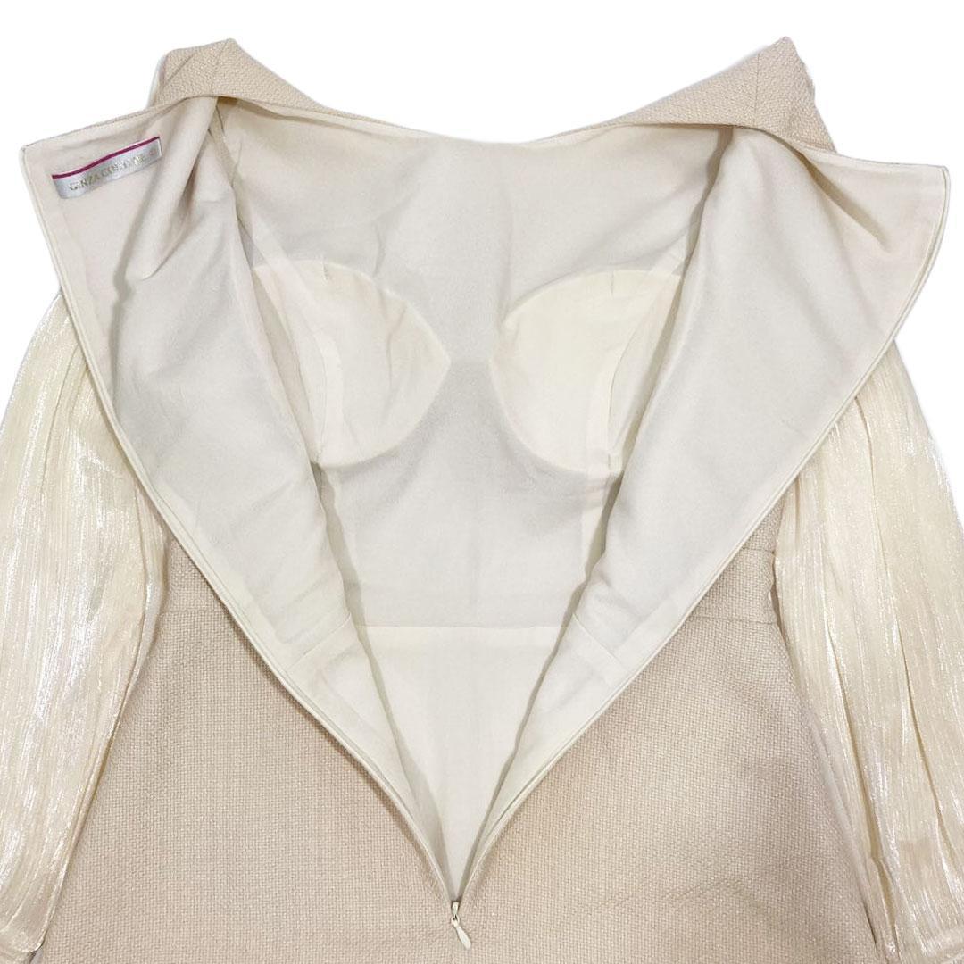 ERUKEI エルケイ シアースリーブ Aライン ミニドレス