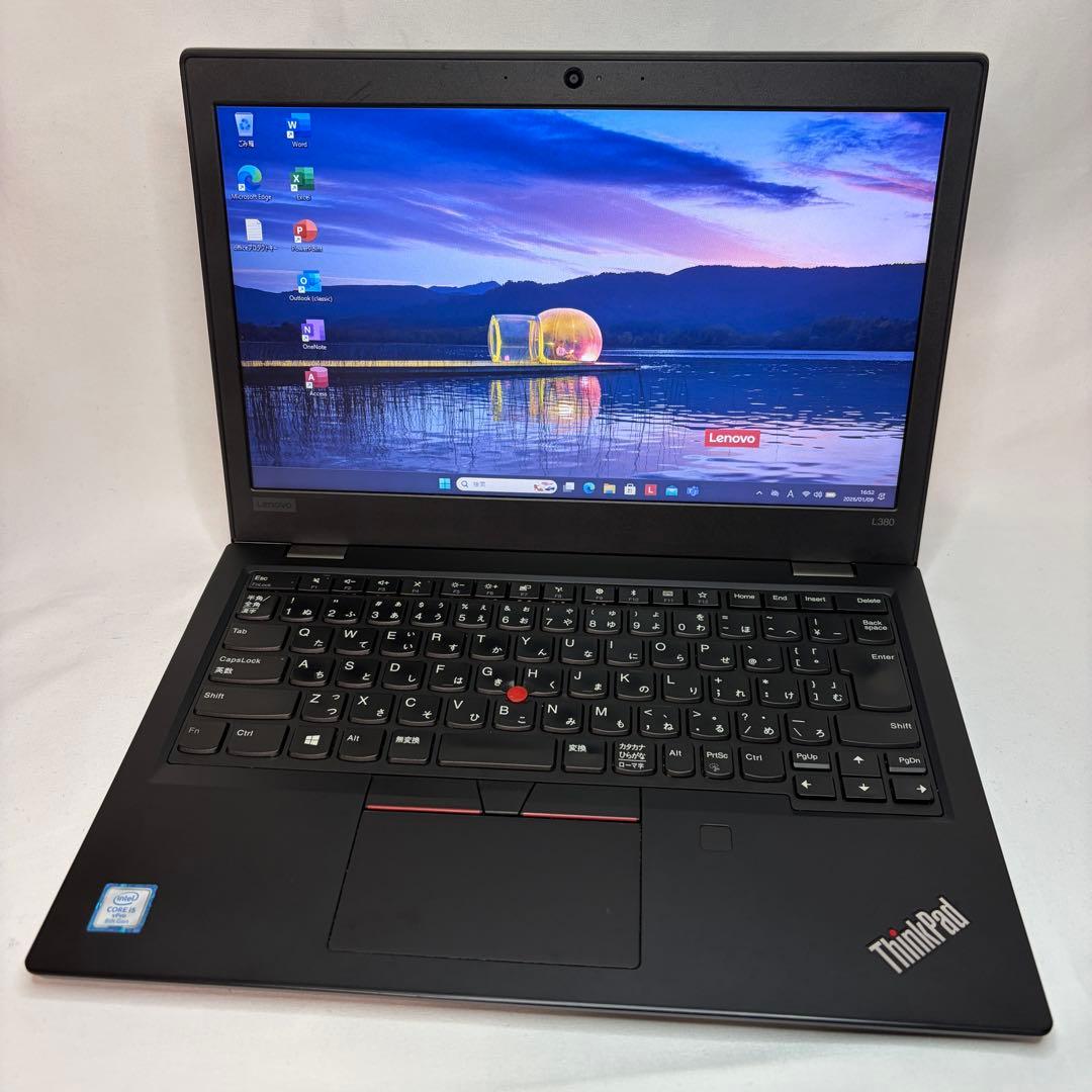 美品 ThinkPad L380 第8世代 Core i5 8GB 256GB