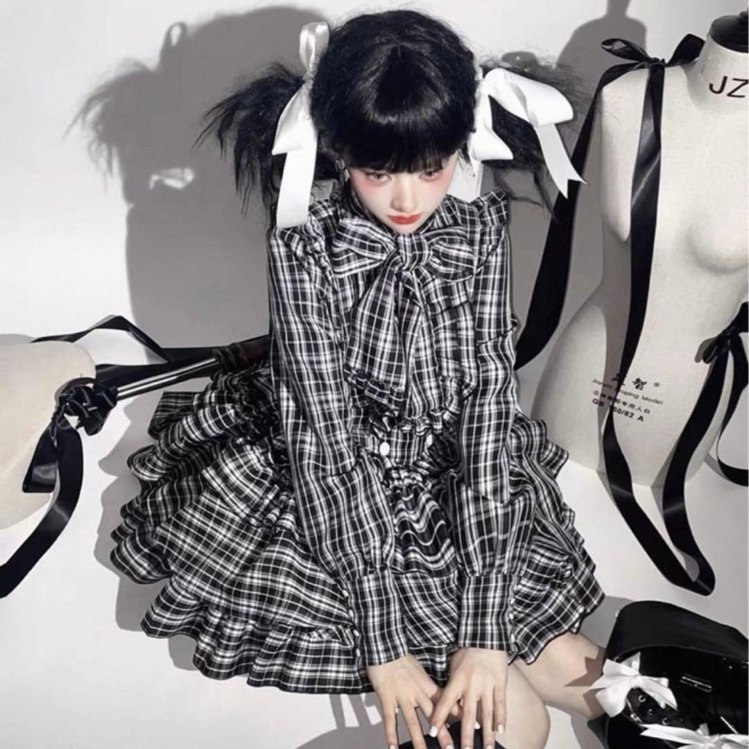 CATCOCOONクラシカルドール 上下セット セットアップ チェック