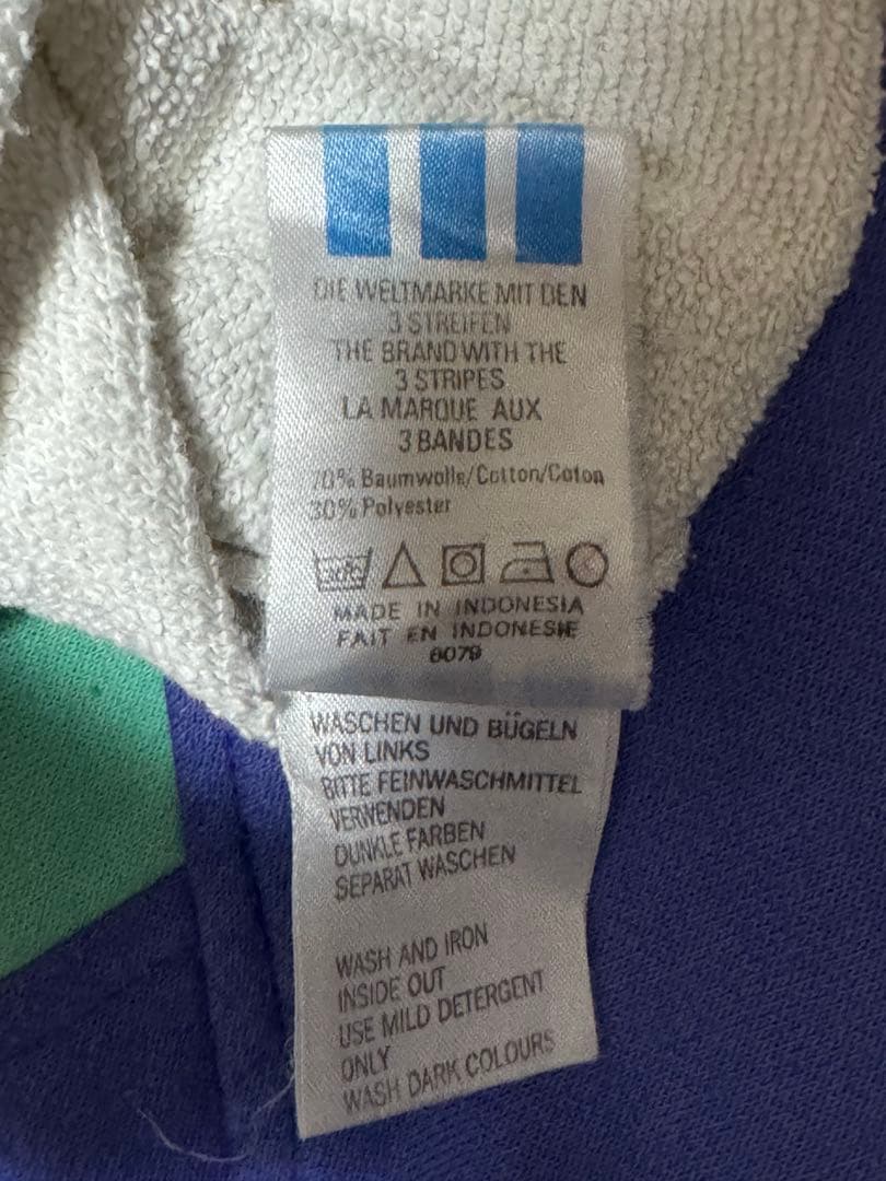 adidas vintage sweatshirt マルチカラー スウェット