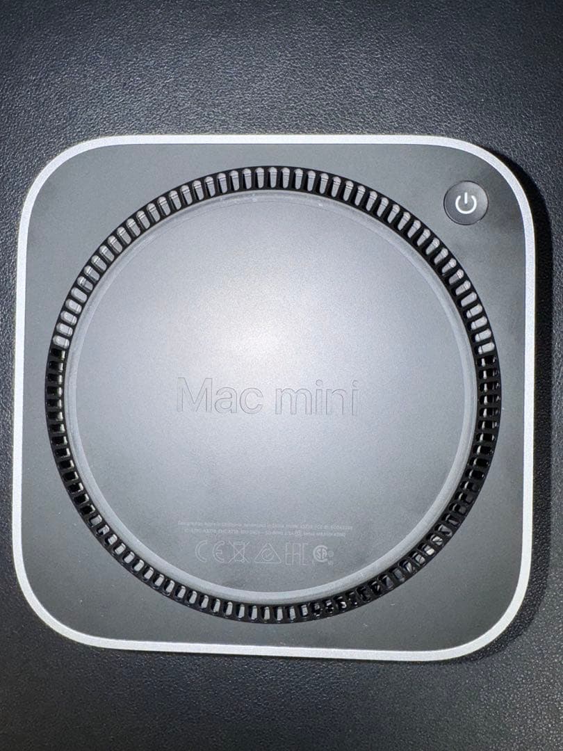 ミニPC M4 Mac mini 24GB 512GB