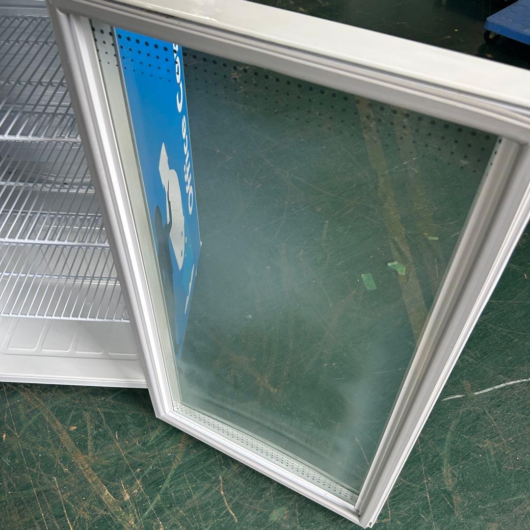 159業務用 冷蔵ショーケース オフィスコンビニ XW-105 左右開き 小型