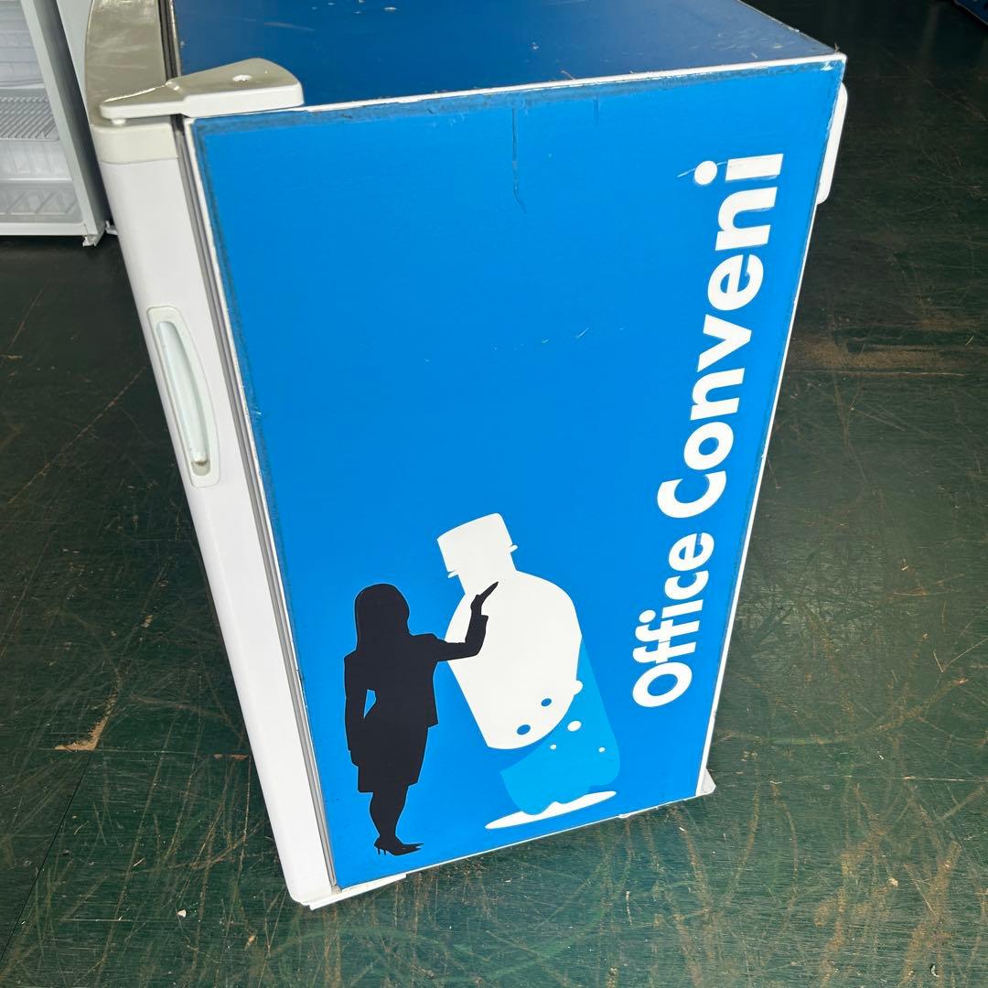 159業務用 冷蔵ショーケース オフィスコンビニ XW-105 左右開き 小型