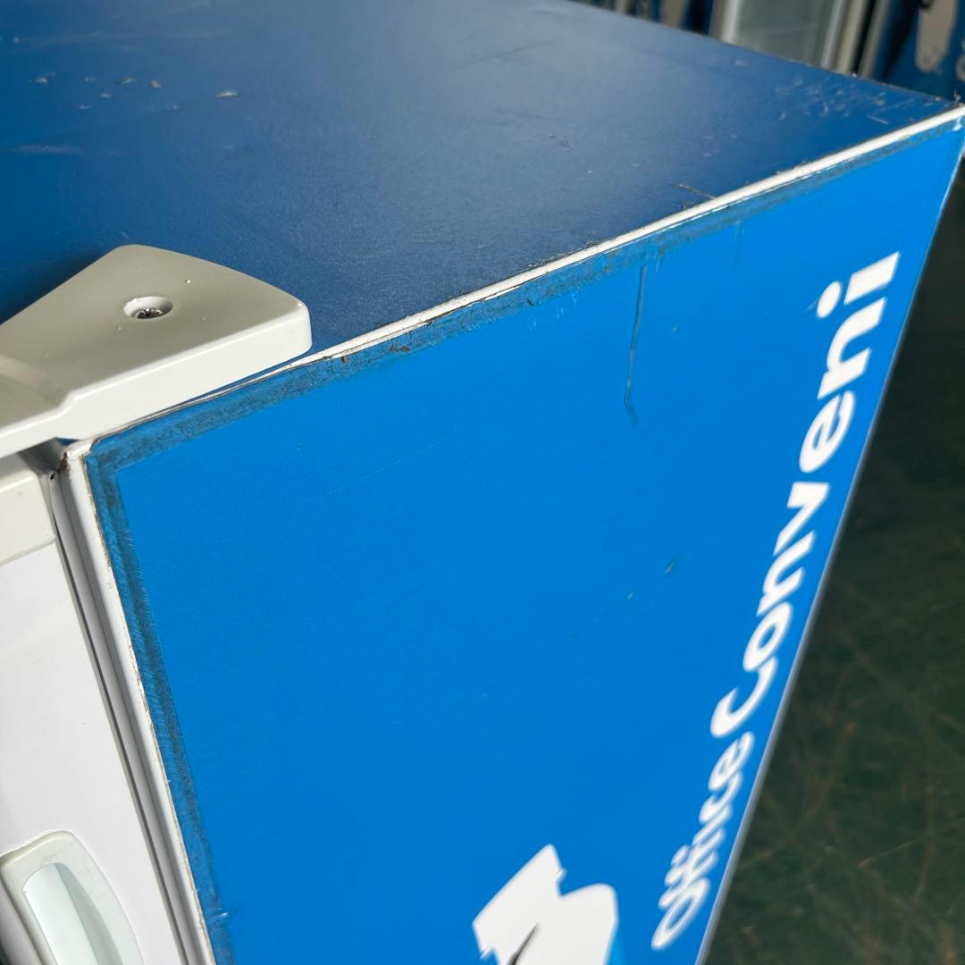 159業務用 冷蔵ショーケース オフィスコンビニ XW-105 左右開き 小型