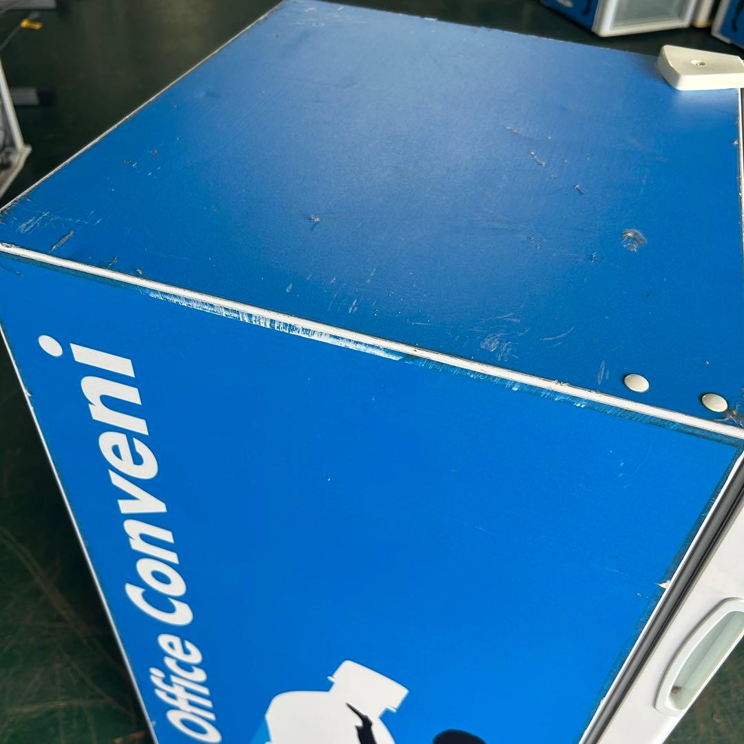 159業務用 冷蔵ショーケース オフィスコンビニ XW-105 左右開き 小型