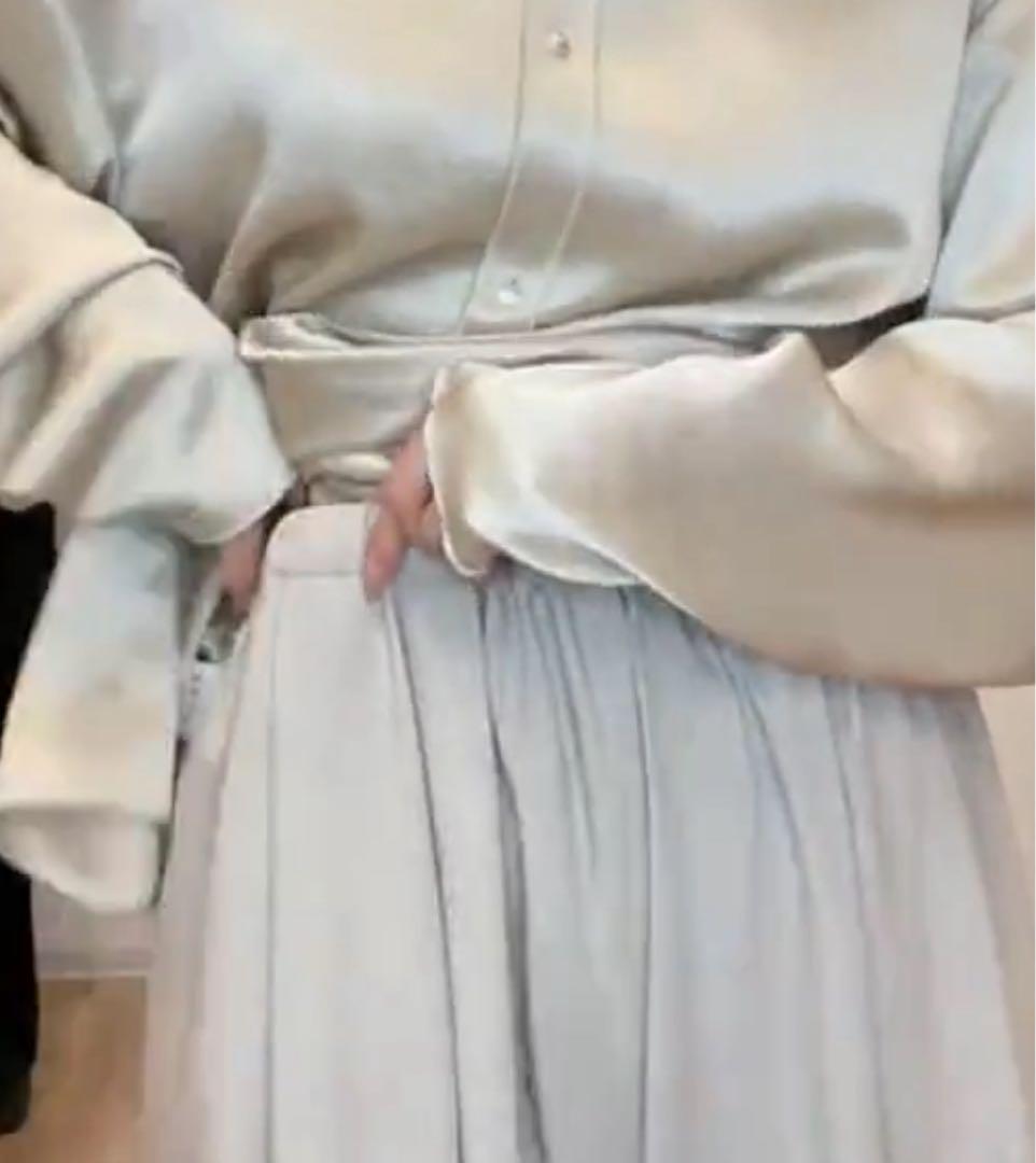 ETRE TOKYO ピンタックイージーパンツ M 新品 アイボリー